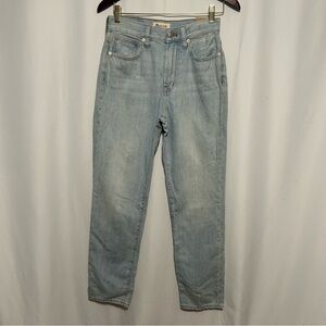 Madewell Womens The Perfect Vintage Jean Sz 25 Light Wash NWT
